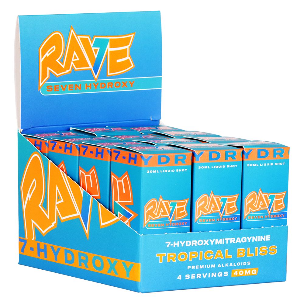 Rave 7-Hydroxymitragynine Shots | 2oz | 40mg