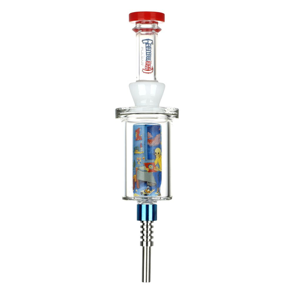 Grateful Dead x Pulsar Inside Print Vapor Vessel & SYF Dab Dish - 9.25" / Deadhead Dorm