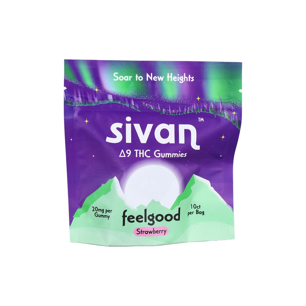 Sivan D9 Gummies | Strawberry | 200mg | 10pc