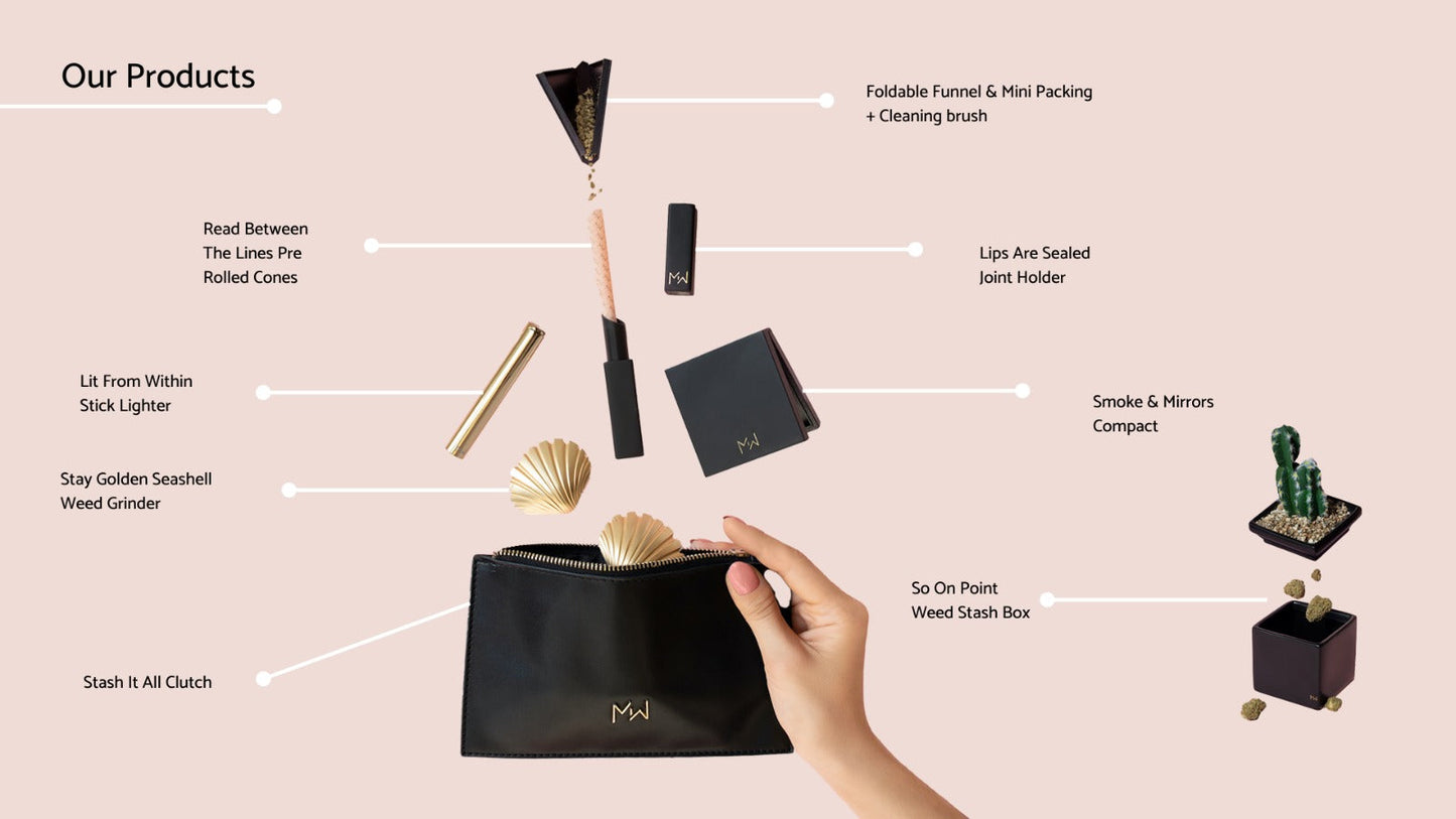Miss Weed Jet Setter Travel Kit