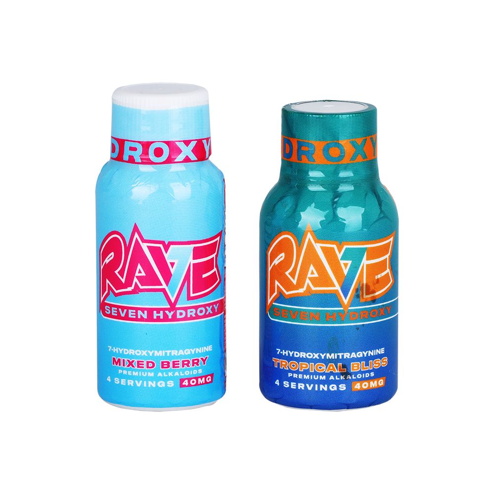 Rave 7-Hydroxymitragynine Shots | 2oz | 40mg