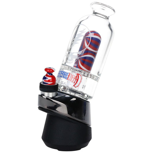 Grateful Dead x Pulsar Sandblast Stealie Attachment Set for Puffco Peak & Peak Pro - 6"