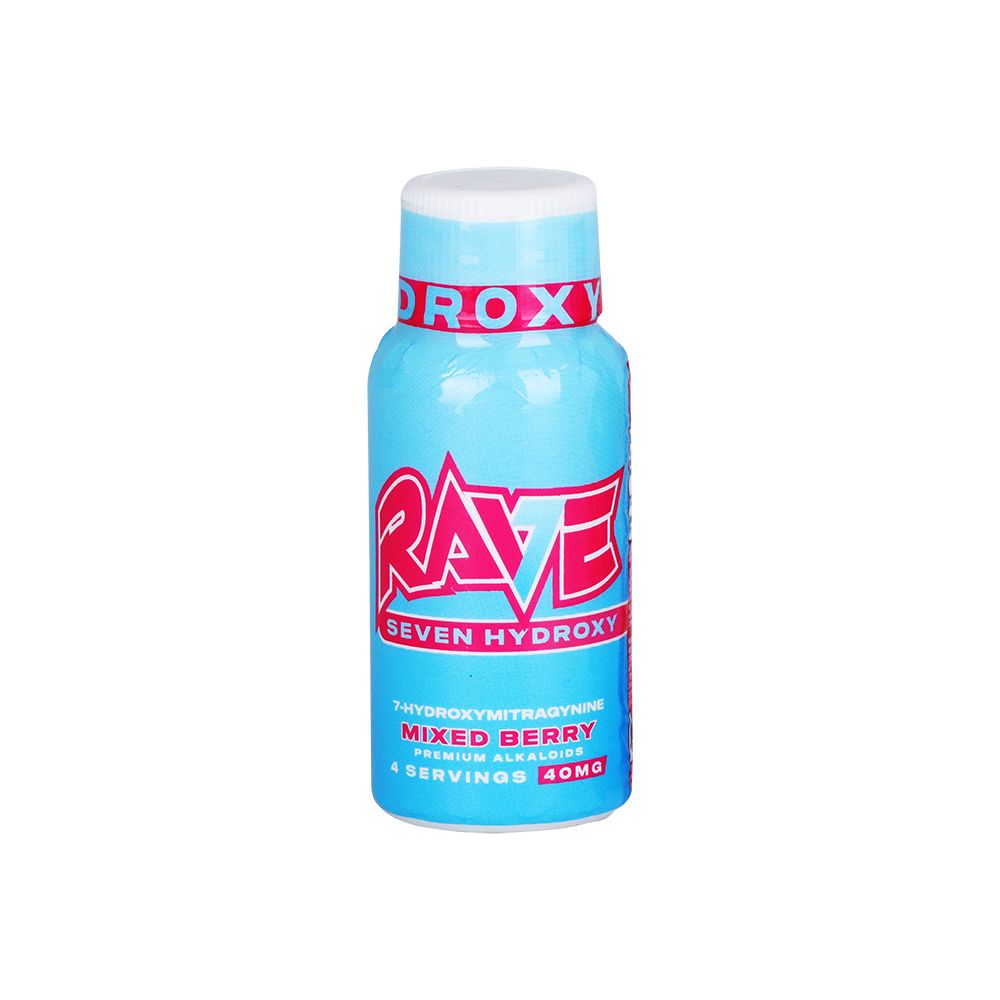 Rave 7-Hydroxymitragynine Shots | 2oz | 40mg